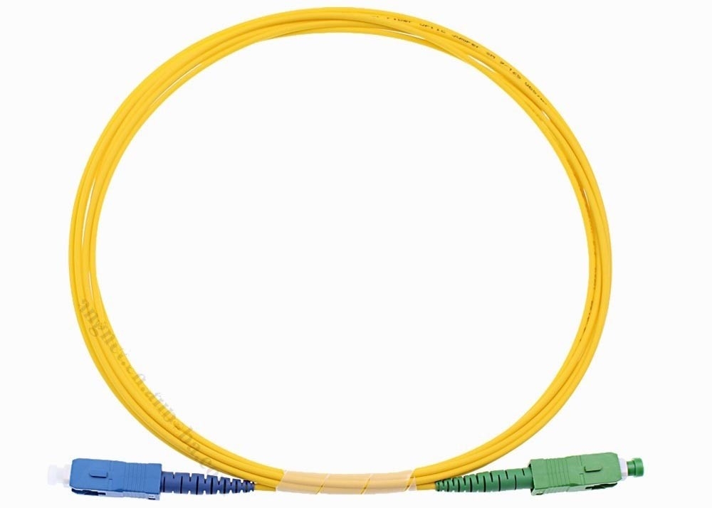 12 Cores Fiber Optic Jumper Cables SC / UPC 1.5 Meter Fiber Optic Pigtail