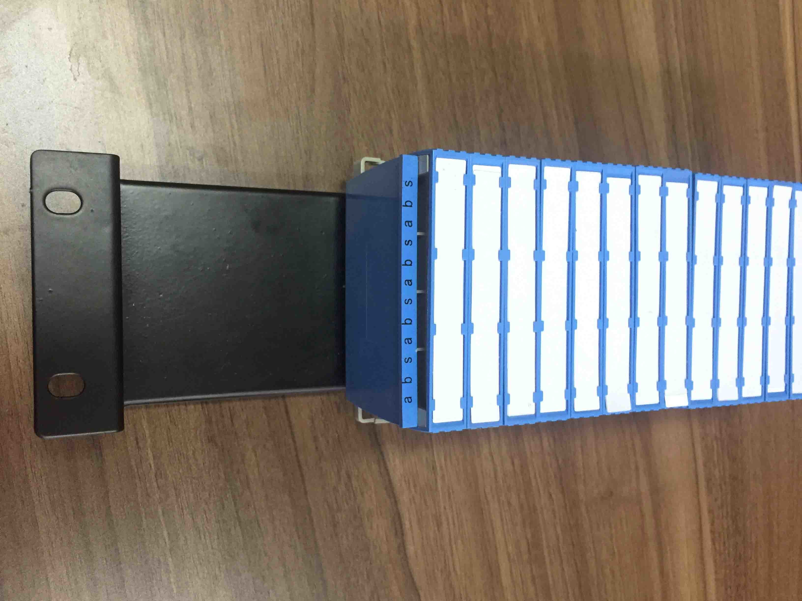 Blue White MDF Distribution Frame , MPX286 120 Ohm Unit Module Digital ...