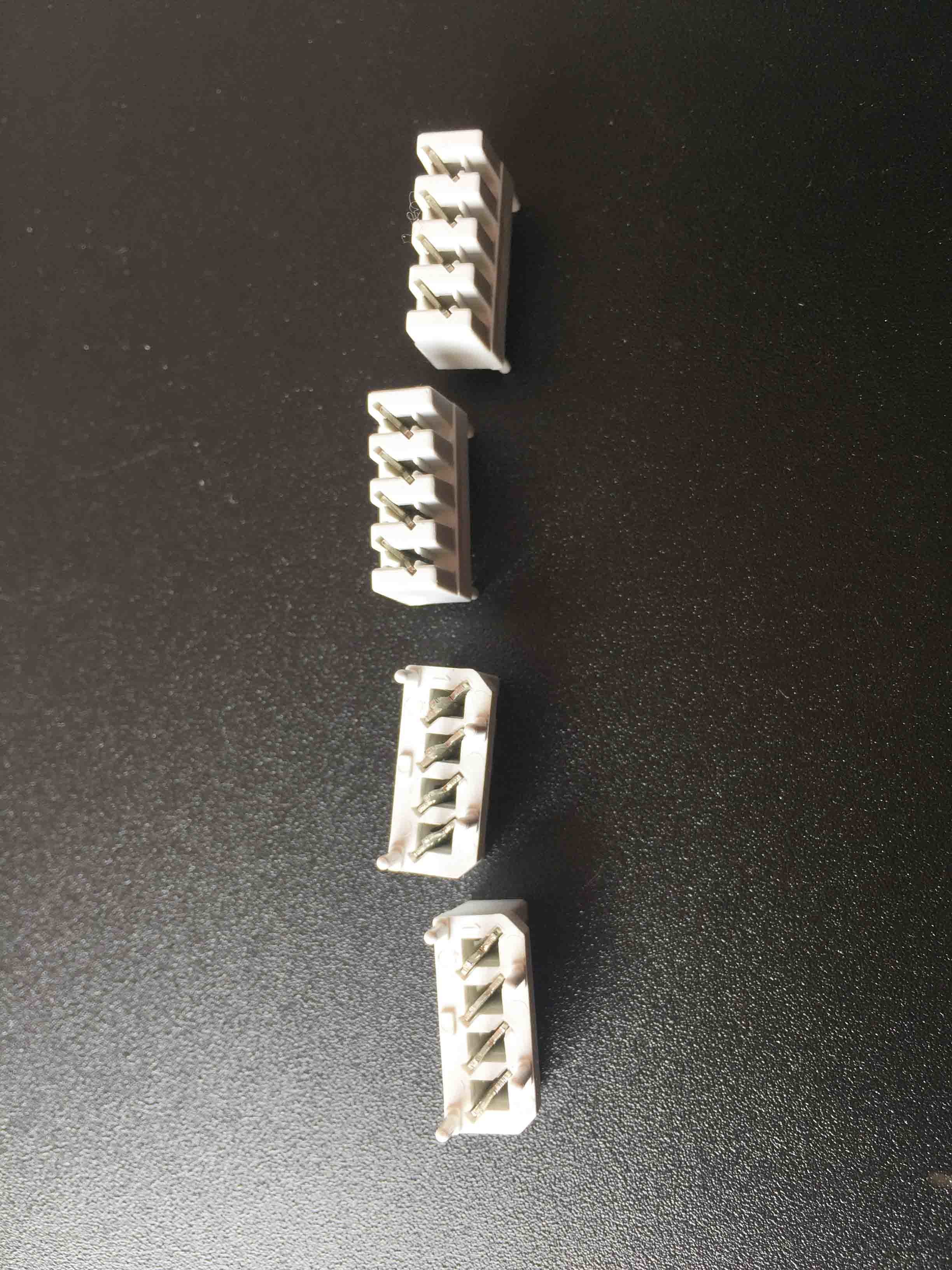 3.81mm Ivory Color PCB IDC Terminal Block Krone Style 3 Pin 8 Pin