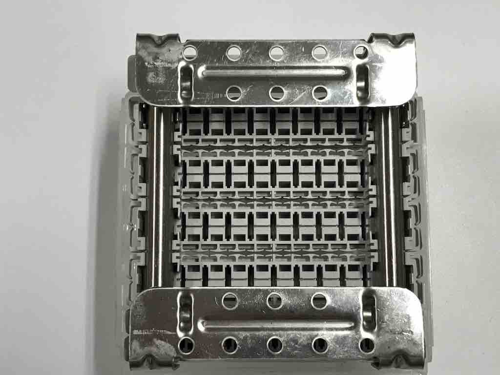 10 Pair Module 50 Pair MDF Terminal Block PC / PPT With Dust Cover Back