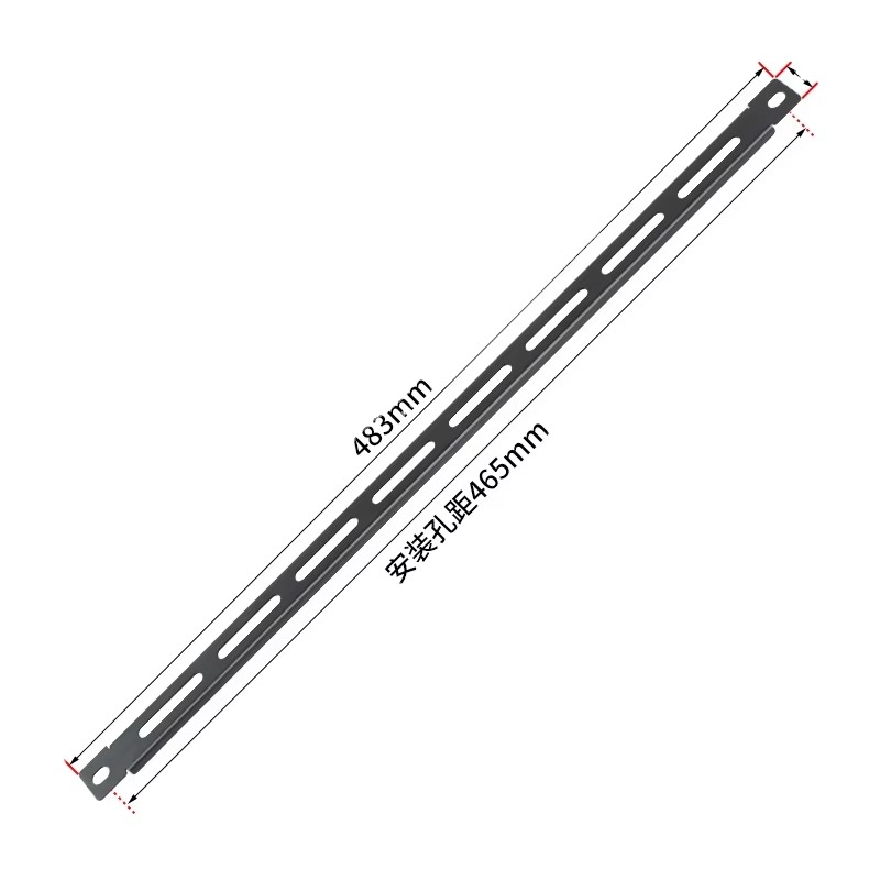 19-Inch U- and L-Shaped Tie Rod Fiber Optic Cable Rack for Efficient ...