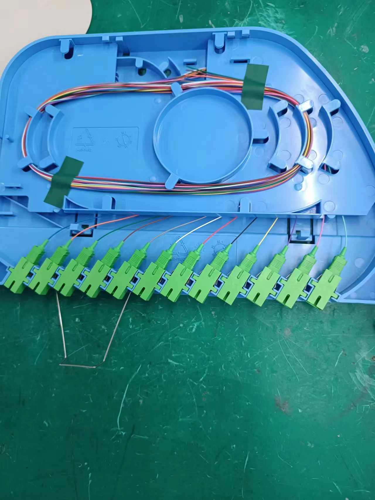 12 Core ABS Fiber Splice Tray for ODF