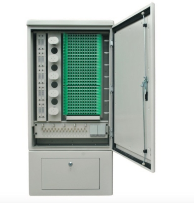 288 Core SMC Fiber Optic Cross Connect Cabinet For Outdoor Cable Connections