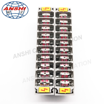 ANSHI 10 Pairs 3 Pole Gas Tube Arrester LSA Plus Module Overvoltage Protection