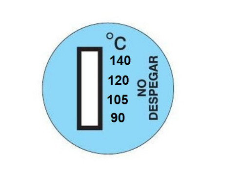Irreversible Temperature Indicator Strips 40-180C for Engine Monitoring