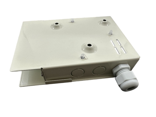 4 Port Indoor FTTH Wall Mount and Desktop Fiber Optic Distribution Box with SC/UPC Adapter