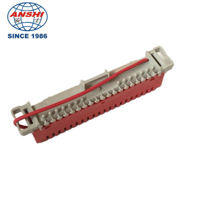 ABS / PBT KRONE Standard LSA Plus Module 10 Pairs Earth Module For Telecommunication