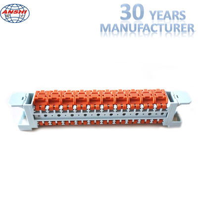 3M 10 Pair Tool-less Jelly Filled Quick Connection LSA Plus Module for High Integrity Network Reliability
