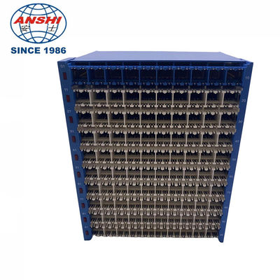 High Density MDF Main Distribution Frame Horizontal Type With 100 Pairs Capacity