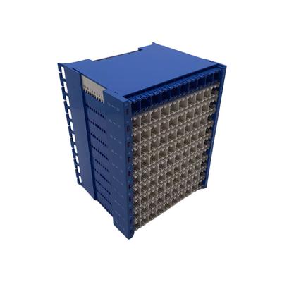 High Density MDF Main Distribution Frame Horizontal Type With 100 Pairs Capacity