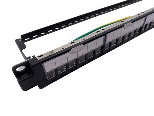 19-inch 1U Modular Type Rack Mount Patch Panel UTP & FTP for Networking and Cabling