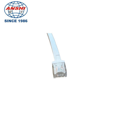 CAT5E Unshielded Flat Network Patch Cord with 30AWG Pure Copper for 1000Mbps Data Transmission