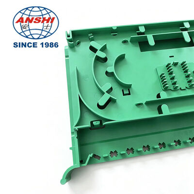 Factory Wholesale 12 Core 24 Core Fiber Direct Splice Tray Eco-Friendly ABS Telecom V3.0 ODF Integrated Fiber Splice Tray