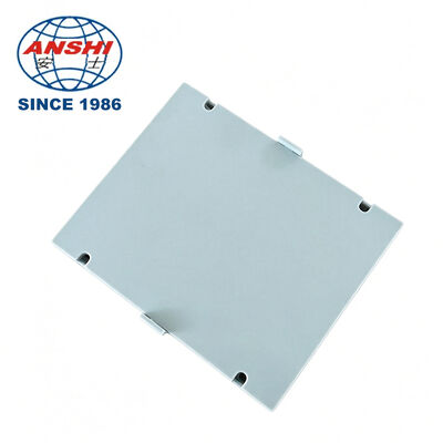 ANSHI 12 Cores Splice Cassette Tray, FTTH FTTx Optical Patch Panel Terminal Box, ABS/PC Material ISO9001 Fiber Optic Equipment
