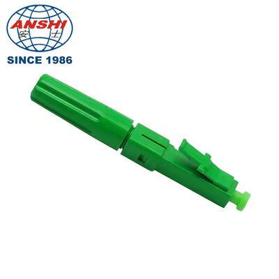 FTTH Fiber Optic LC APC Fast Connector Mechanical Splicer Metal V‑groove Single Mode Multimode OM3 OM4