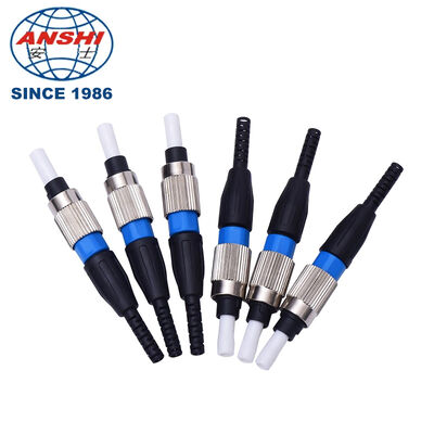 High Quality FC Fusion Type Hot‑Melted Fiber Optic Fast Connector, Field Assembly Melted Optical Fiber Connector