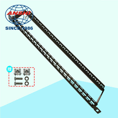 0.5U 19 Inch 24 Port UTP Empty Blank Patch Panel, Unshielded Highly Integrated Rack Mount Steel Patch Panel