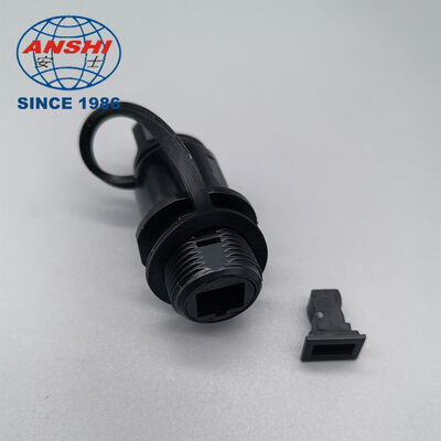 FTTA IP68 Outdoor Waterproof Reinforced Hardened Mini Fiber Optic Distribution Box 1 Port SC MPO SC/APC Connector Black