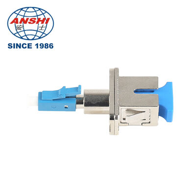 Hybrid LC SC Fiber Optic Adapter LC to SC APC/UPC Simplex Flange Coupler Converter