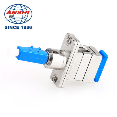 Hybrid LC SC Fiber Optic Adapter LC to SC APC/UPC Simplex Flange Coupler Converter
