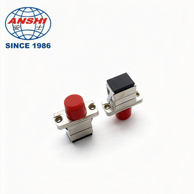 SC/LC/ST High Precision Fiber Optic Adapter, Single & Multi Mode Fiber Coupler, Integrated Connection Fitting for Optical Cable