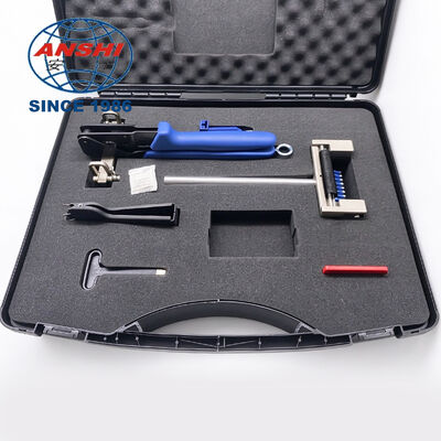 10 Pair Punch Down Tool Kit, IDC Termination Hand Tool Set for Telecom Patch Panel, Cabling Termination Tools with Comb, Extractor and Hard Storage Case