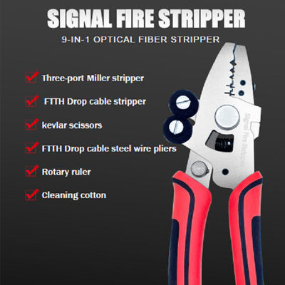 9-IN-1 Optical Fiber Stripper