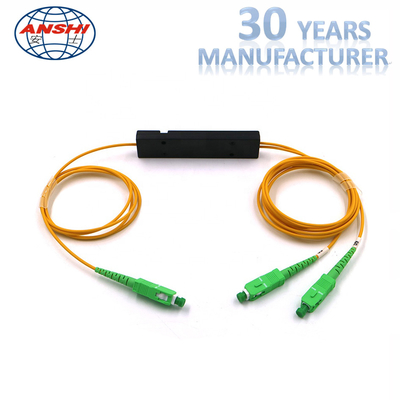 Small Volume Ftth Fiber Optic Terminal Box SC / APC Connector With ISO9001