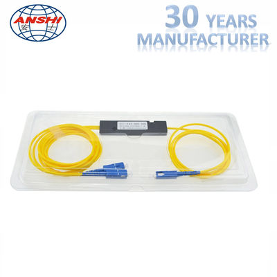 1:2  1:4 SC/UPC SC/APC High Reliability FTTH Distribution Box PLC Splitter For Passive Optical Network