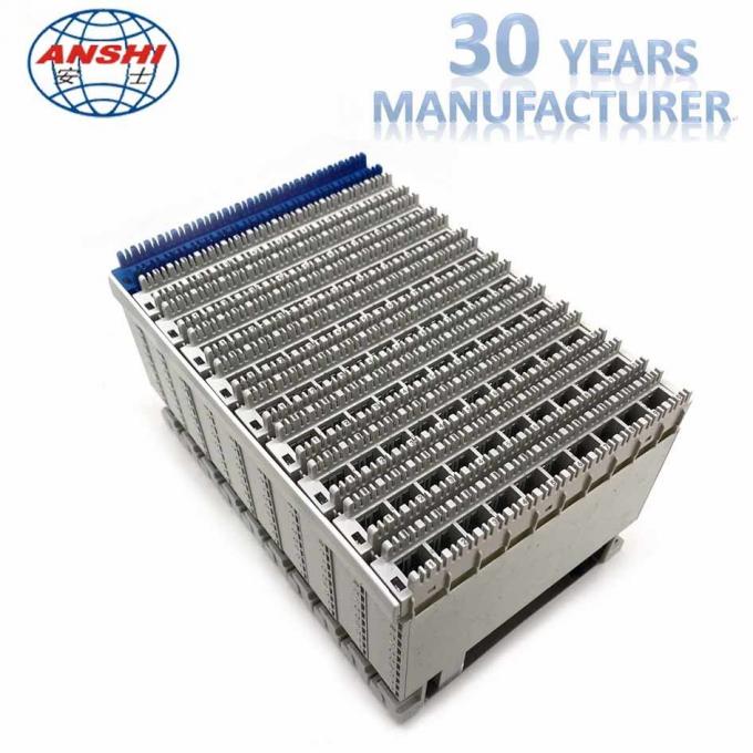 High Density MDF Main Distribution Frame Horizontal Type With 100 Pairs ...